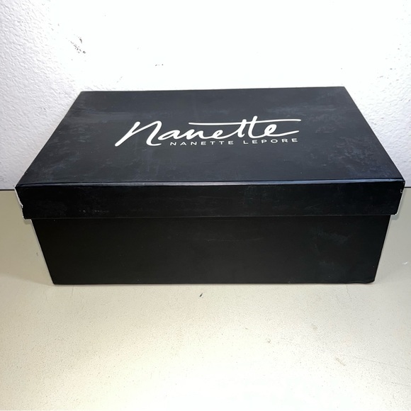 Brand new  Nanette Lepore Selena Pump Women's black shoes heels retail $99 - Picture 4 of 8